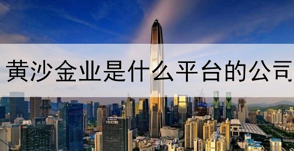 黄沙金业是什么平台的公司