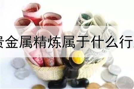 贵金属精炼属于什么行业