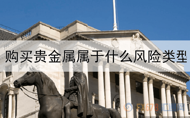 购买贵金属属于什么风险类型